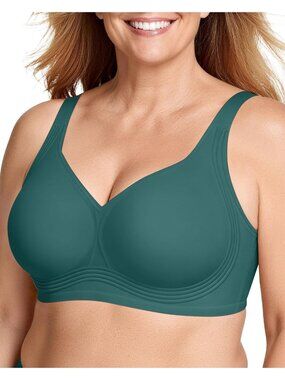 Women's Emerald Gem Wireless Jelly Seamless Bra Full Coverage Push Comfortable